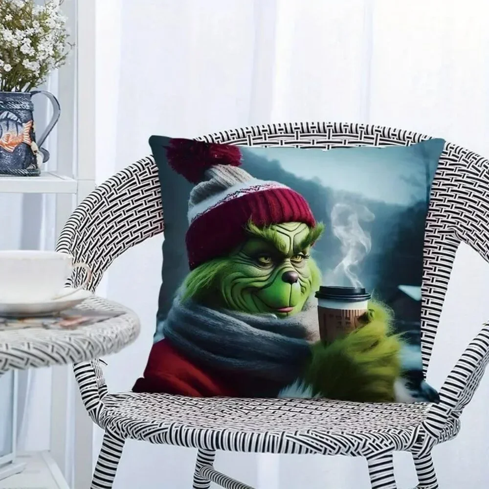 NWT - The Grinch Throw Pillow